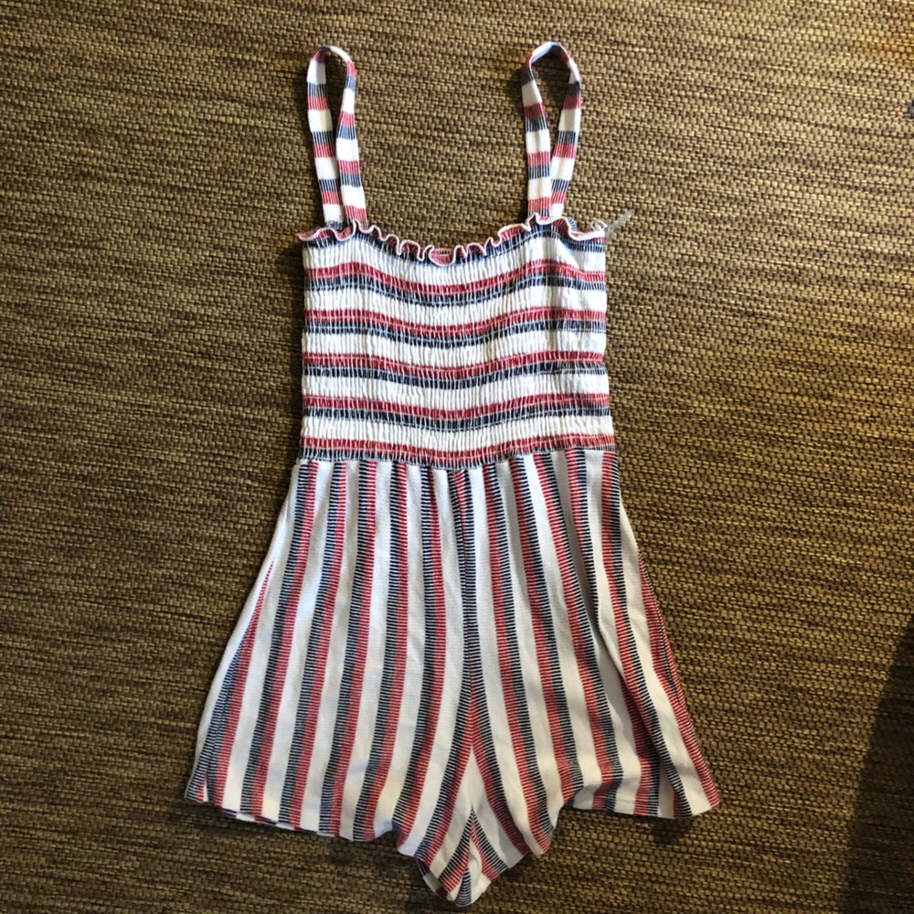 Red White & Blue Romper Size Small